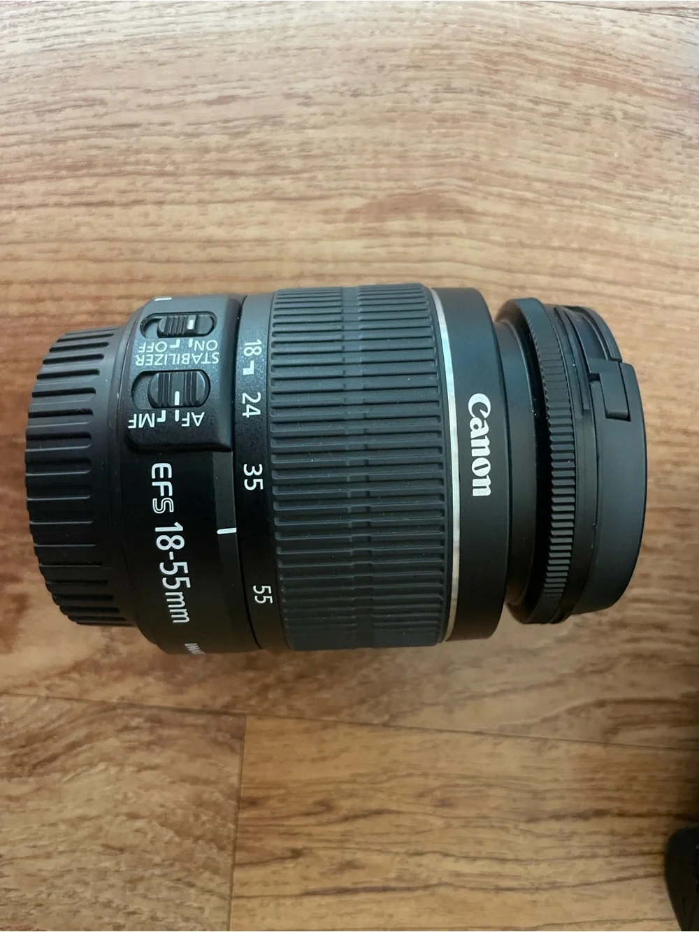 Canon EOS Rebel 17 Camera Kit in Black with Two Lenses and Bag